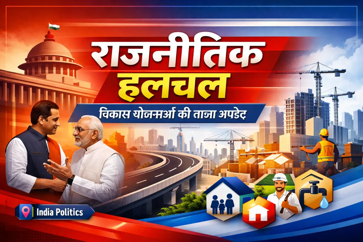 राजनीतिक हलचल और विकास योजनाओं की ताज़ा अपडेट