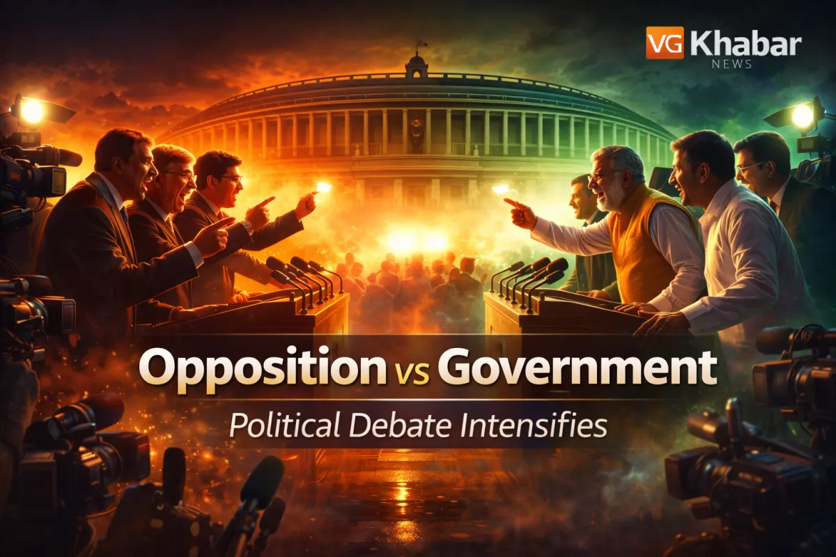 Opposition vs Government Political Debate Intensifies Nationwide
