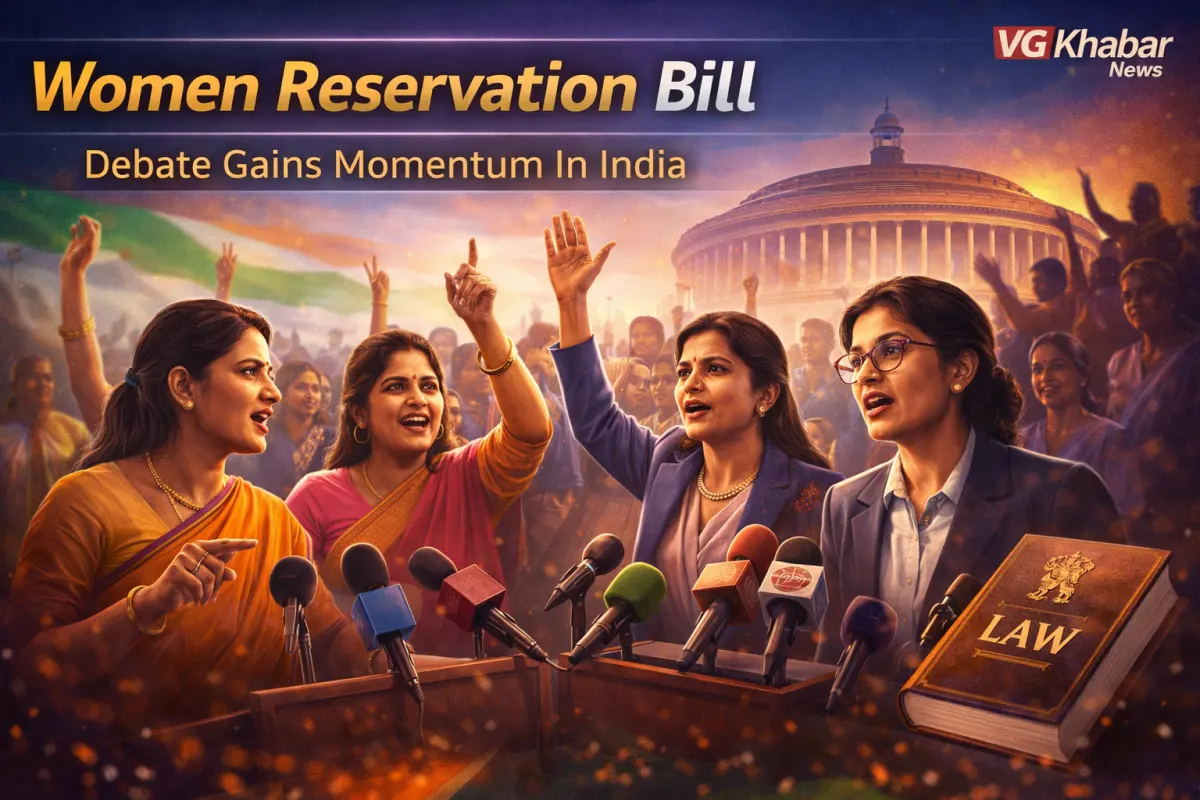 Women Reservation Bill Debate Gains Momentum In India