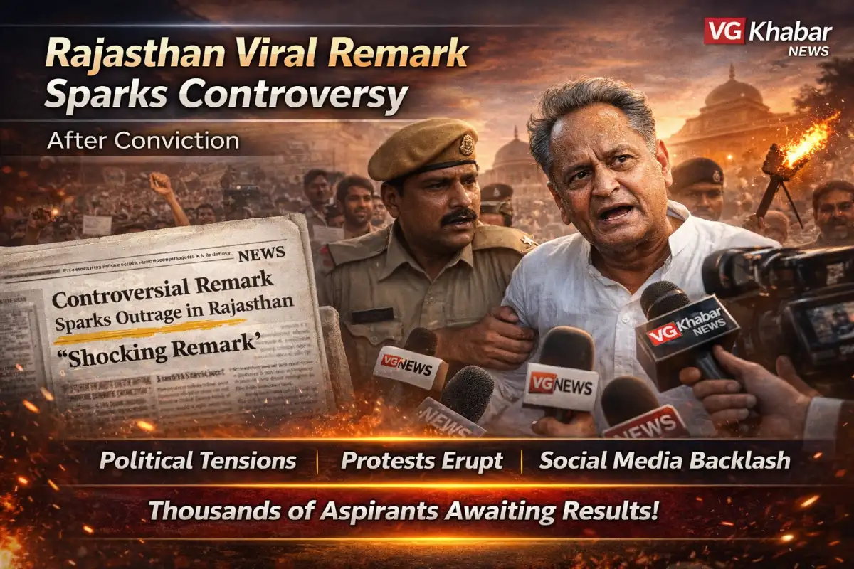 Rajasthan Viral Remark Sparks Controversy After Conviction