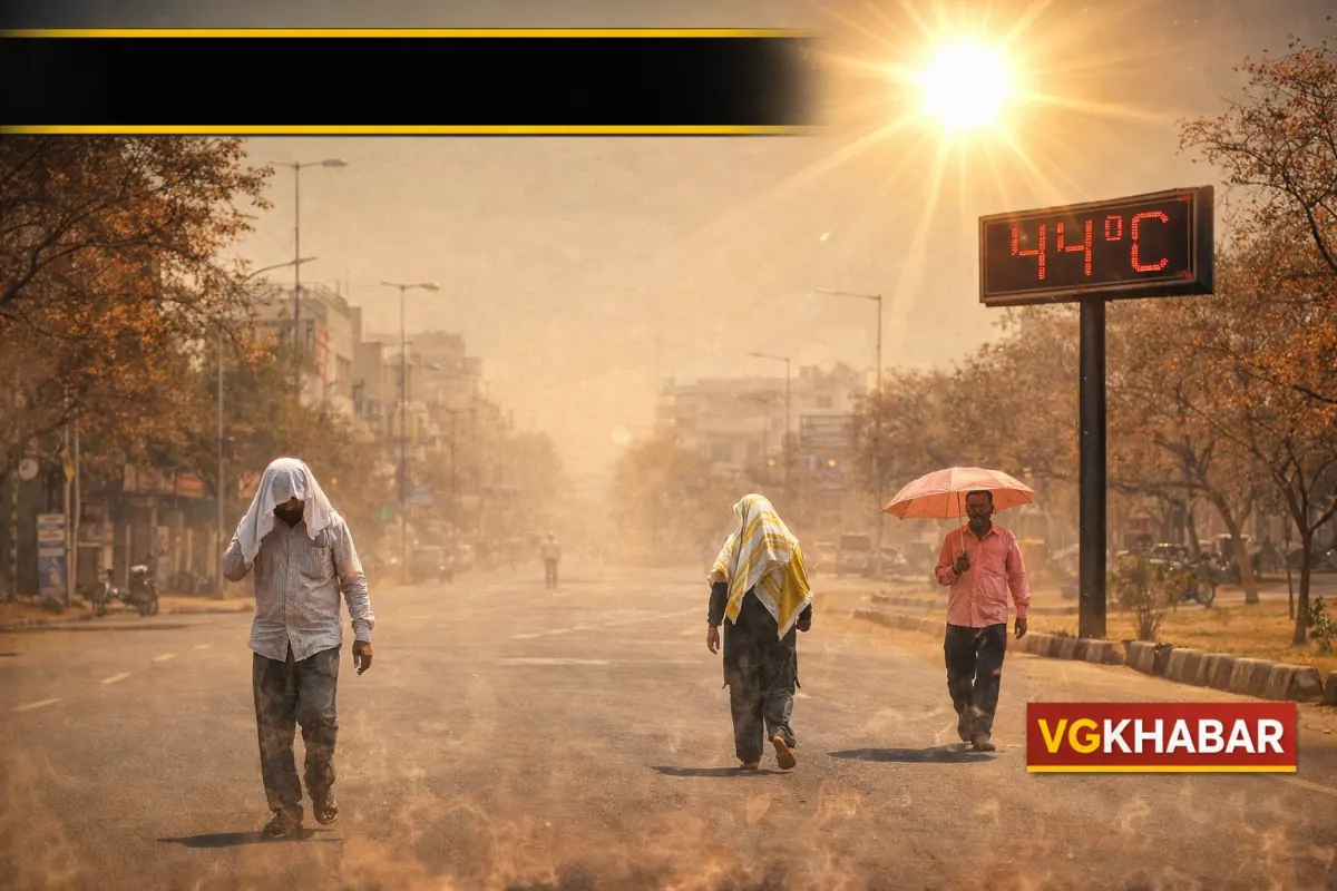 दो दिन हीटवेव अलर्ट, पारा 44 डिग्री