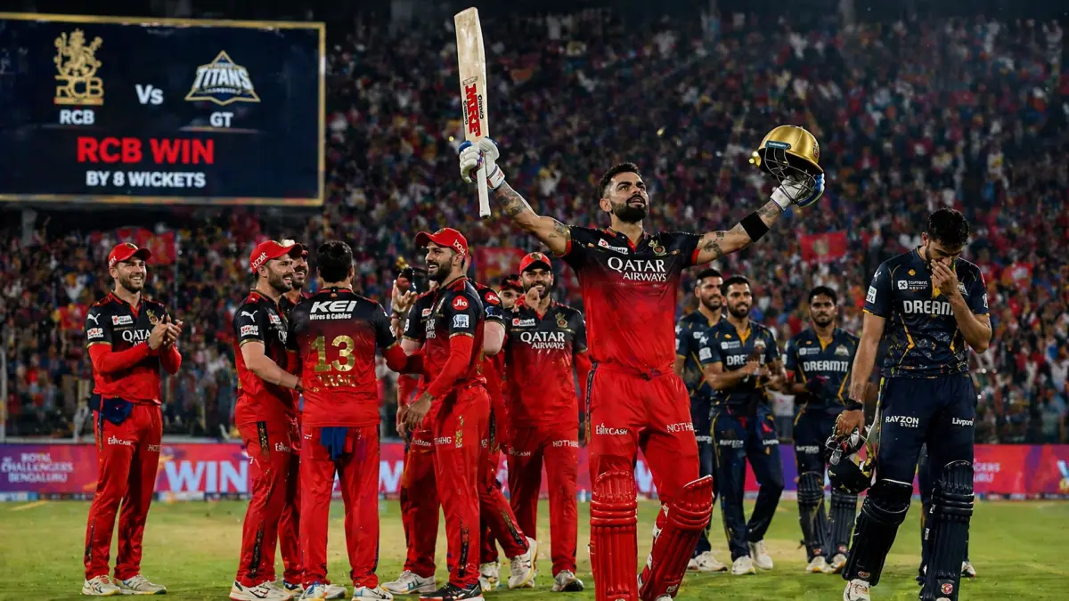 बेंगलुरु ने गुजरात को हराकर दर्ज जीत