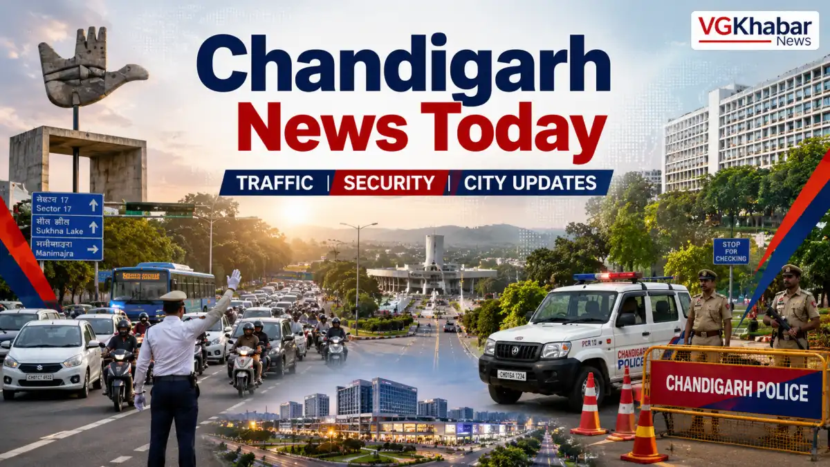 Chandigarh News Today Traffic Security City Updates