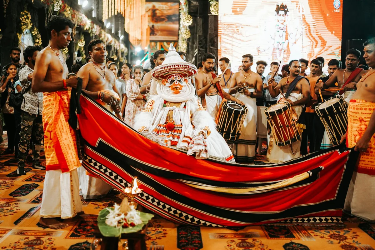 भारतीय एथलीट और खेल प्रतियोगिता का दृश्य